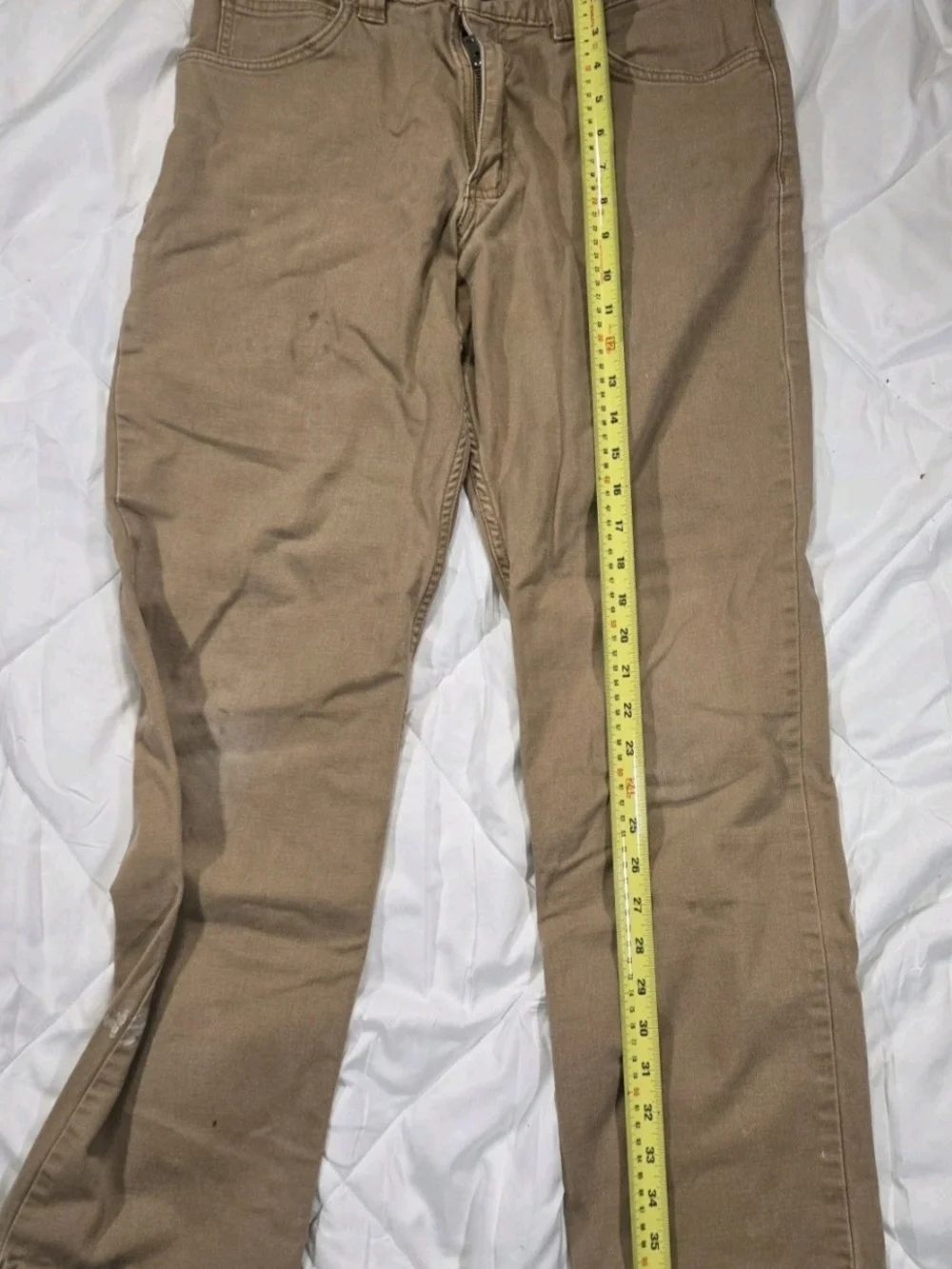 Workwear 33×32 Carhartt Brown/Tan Work Chore Pants